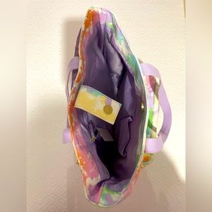 BRAND NEW WITH TAGS Large Madden Girl Tie Dye Canvas Tote/Diaper Bag